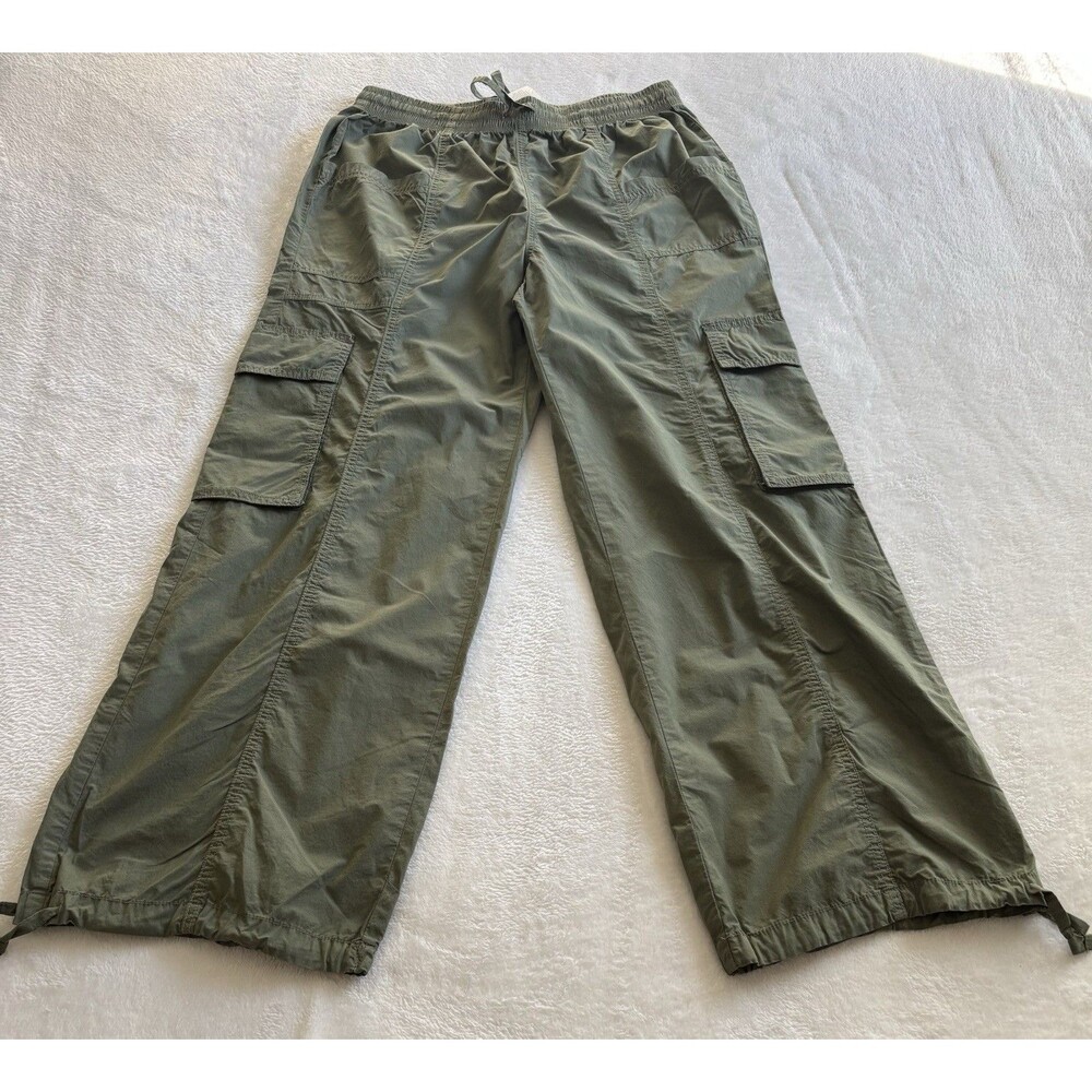 Aerie Olive Wide Leg Pants